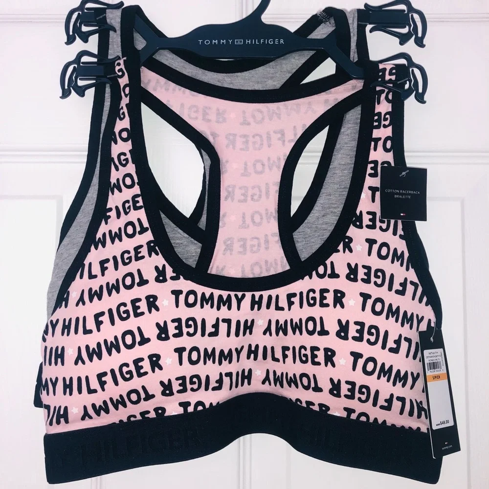 2 pack Tommy Hilfiger sports bras (s) - Picture 1 of 4